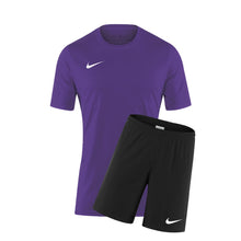 Load image into Gallery viewer, Nike Dri Fit Set Court Purple &amp; Black
