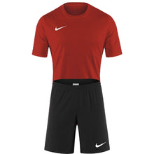 Load image into Gallery viewer, Nike Dri Fit Set Crimson Red &amp; Black
