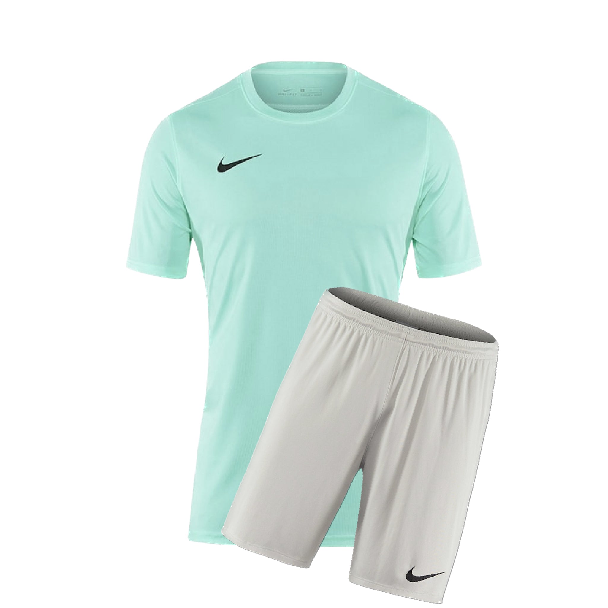 Nike Dri Fit Set Mint & Wolf Grey