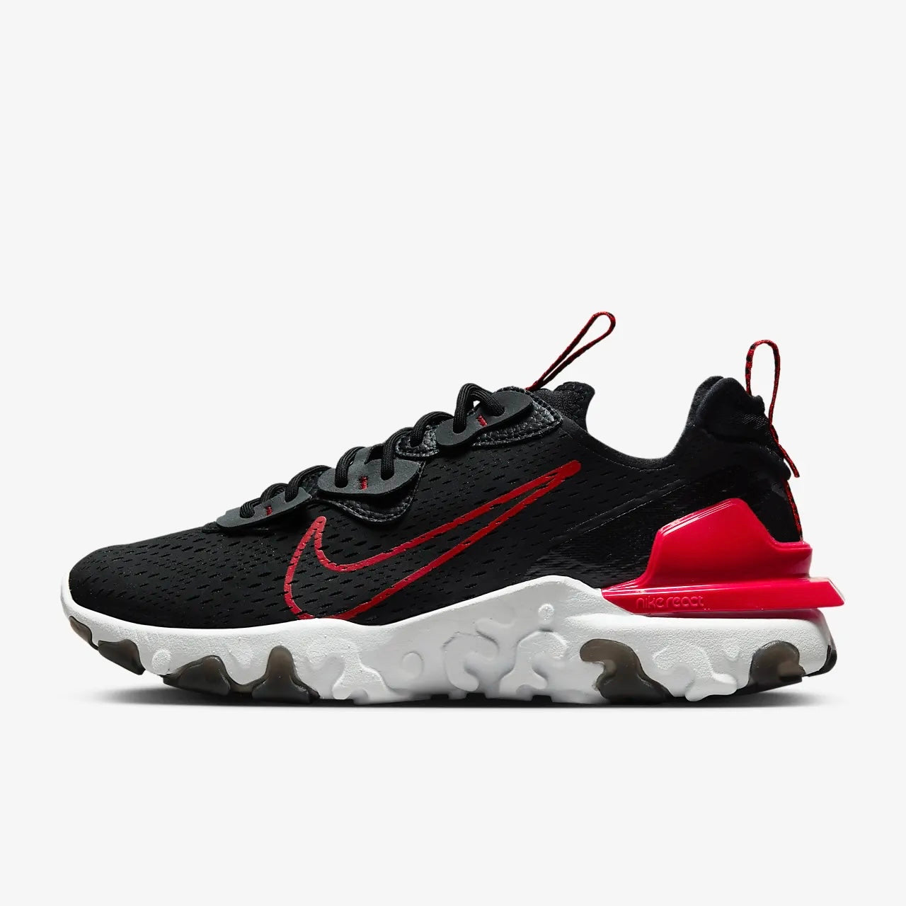 Nike React Vision Black University Red