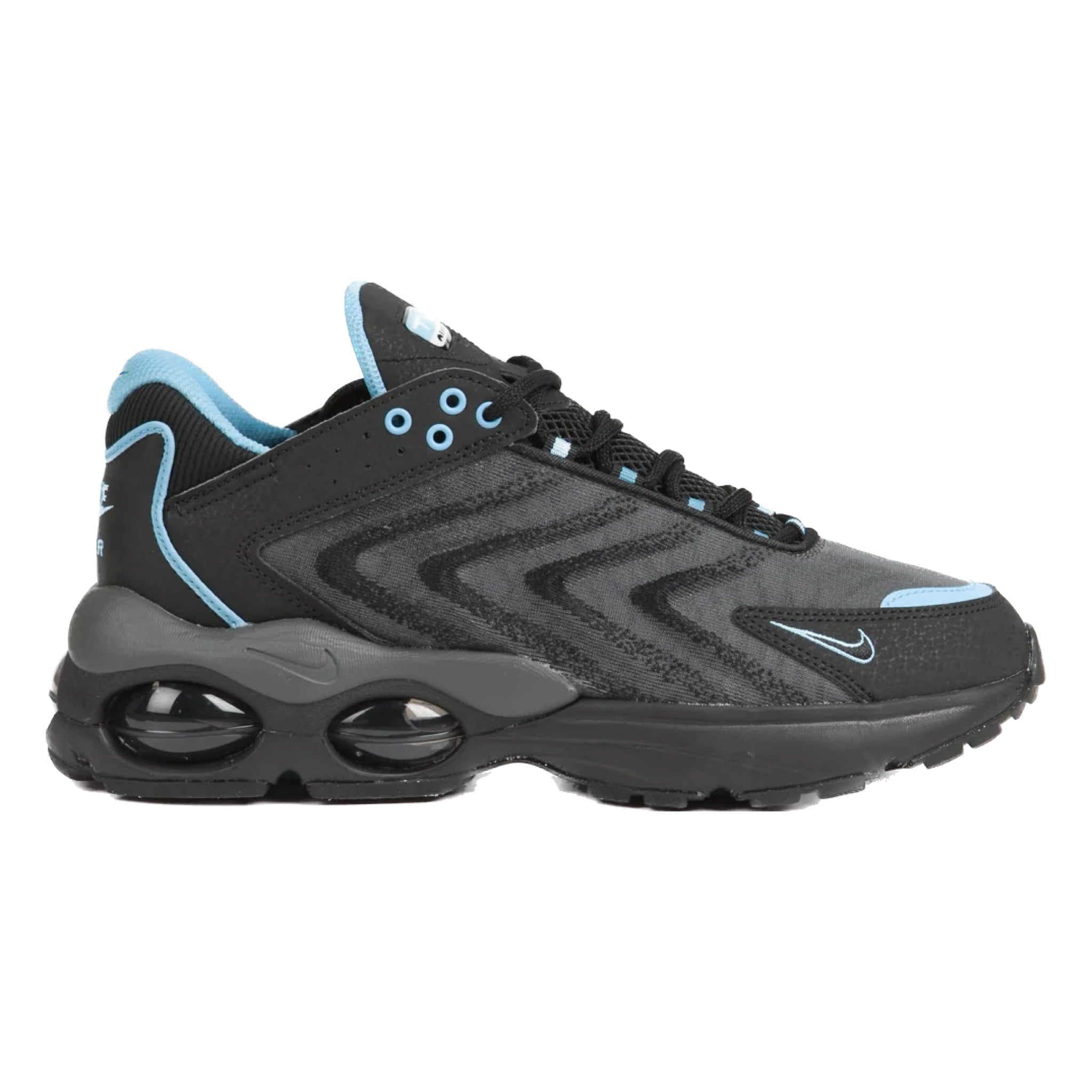 Nike Air Max Tailwind Trainers Black Baltic Blue Iron Grey White