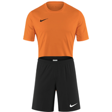 Load image into Gallery viewer, Nike Dri Fit Set Safety Orange &amp; Black
