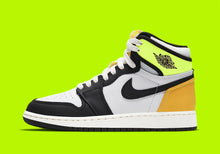 Load image into Gallery viewer, Nike Air Jordan 1 High OG Black Volt Gold 2021
