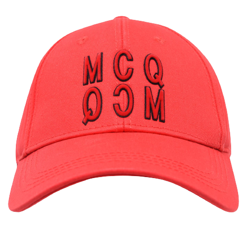 Alexander McQueen MCQ Baseball Cap Red