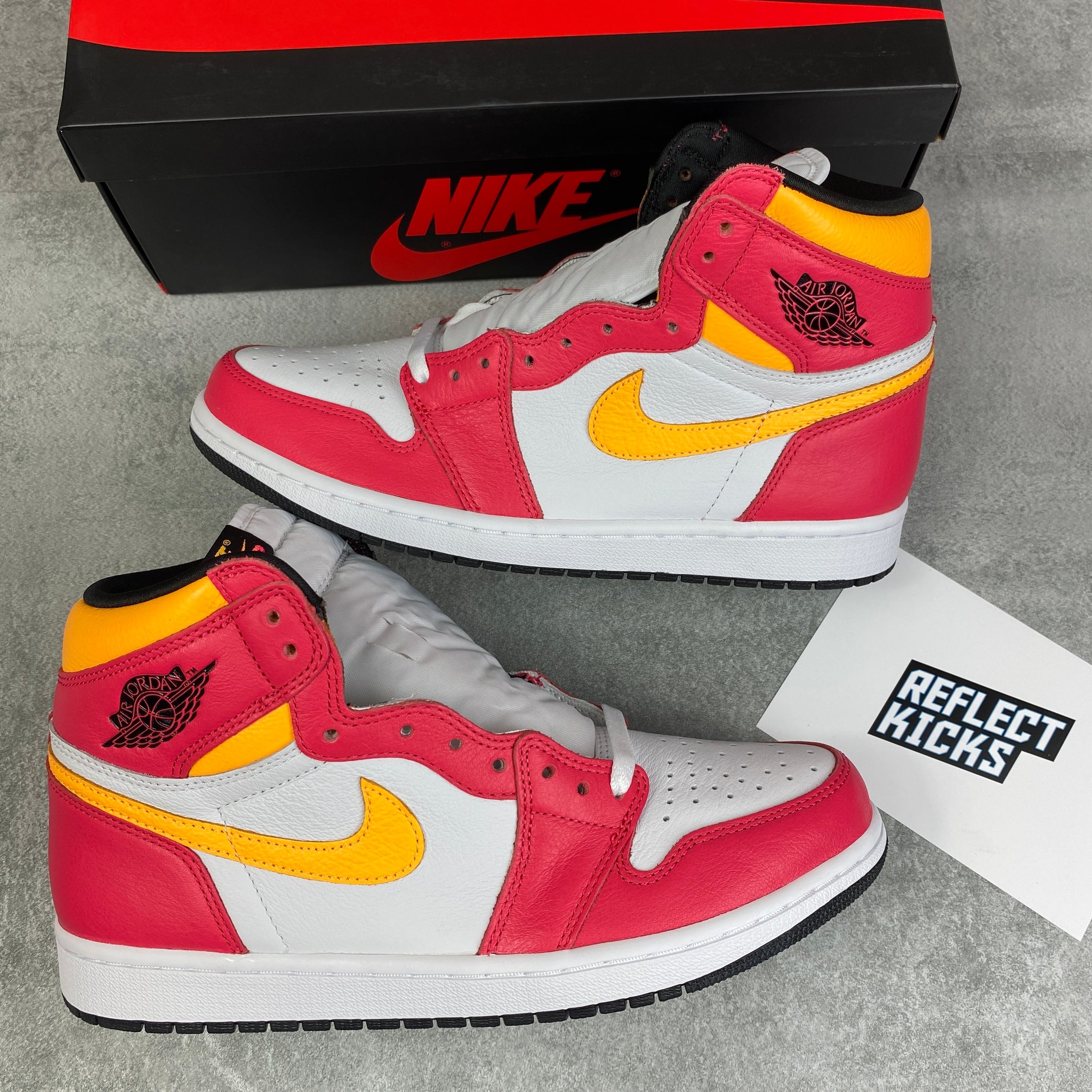 Nike Air Jordan 1 High OG Light Fusion Red 2021