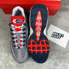 Load image into Gallery viewer, Nike Air Max 95 Grey Navy Crimson 2021
