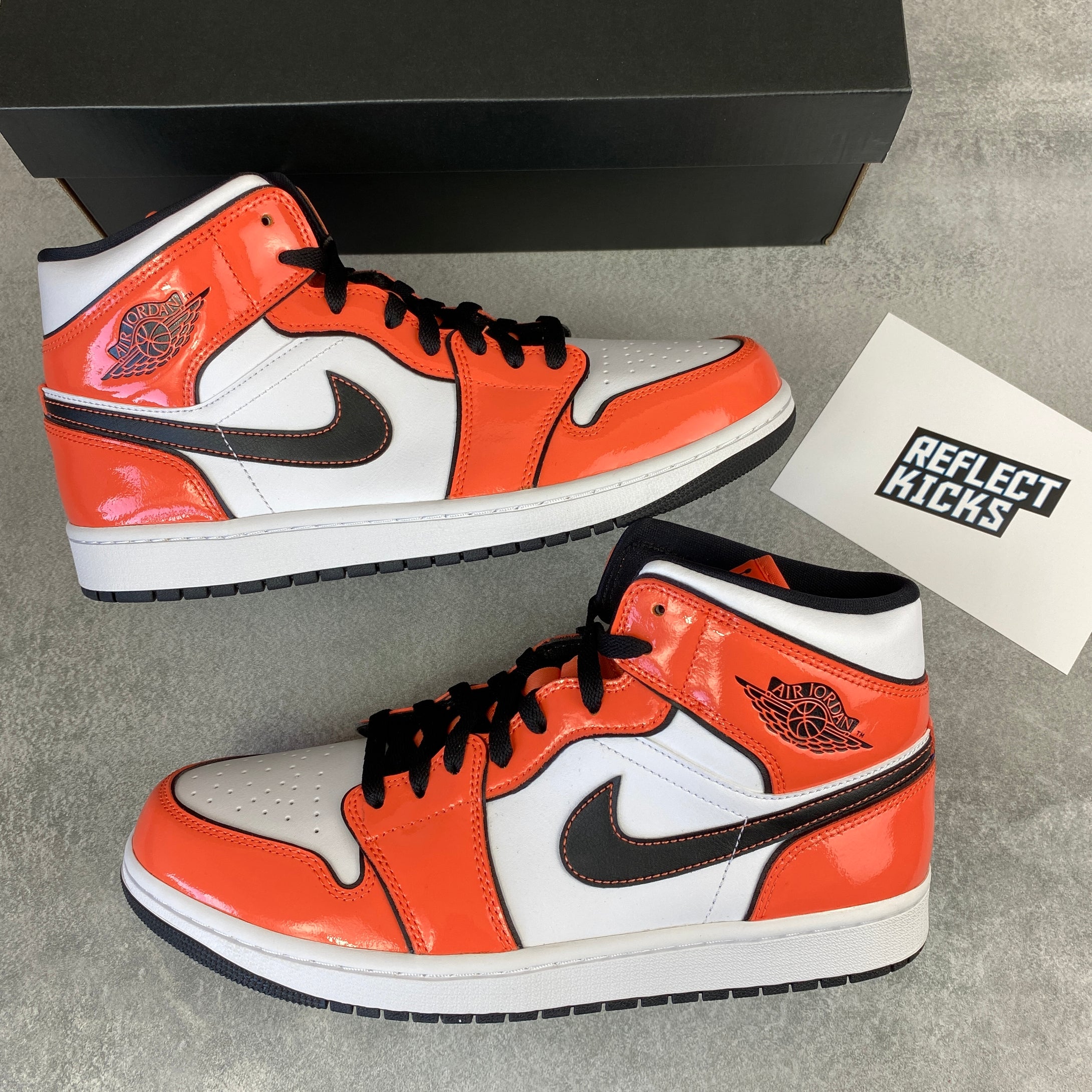 Nike Air Jordan 1 Mid Turf Orange 2021
