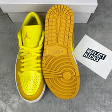 Load image into Gallery viewer, Women’s Nike Air Jordan 1 Low Yellow Strike 2021
