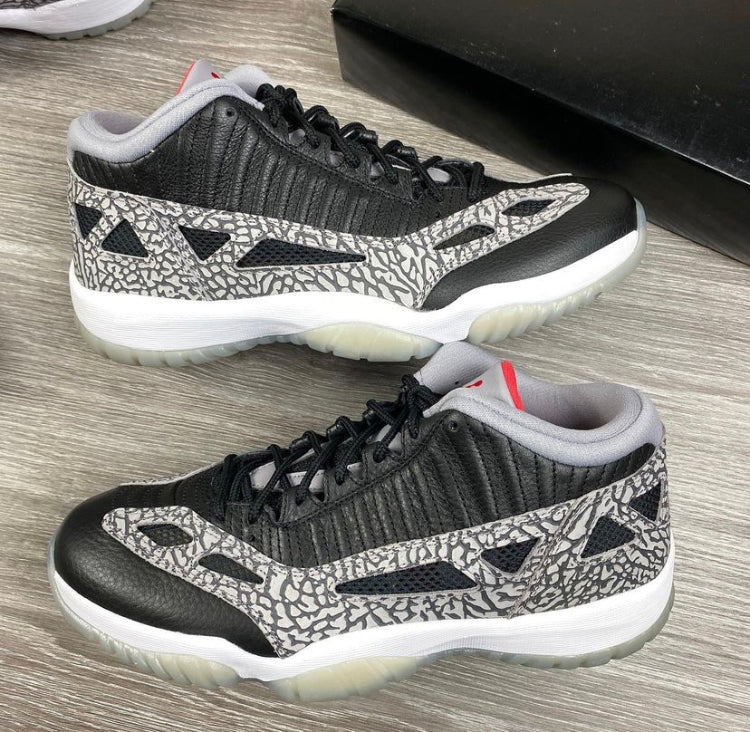Nike Air Jordan 11 Low IE Retro Black Cement 2020