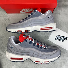 Load image into Gallery viewer, Nike Air Max 95 Grey Navy Crimson 2021
